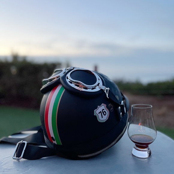 Italian Italy Imola Motorcycle Racing 76 Helmet Backpack Crossbody Shoulder Bag - Picture 10 of 16